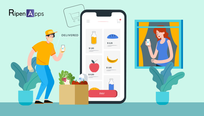 Keep Your â€œDineâ€ Fine: Grocery App Development guide consist Cost, Features & essentials