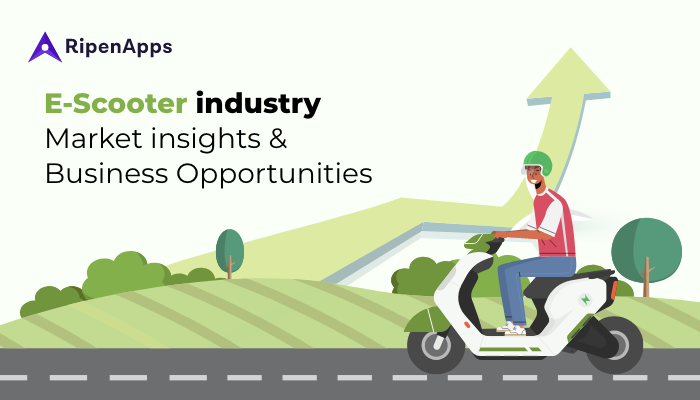How Mobile Apps Bring Business OpportunitiesÂ to E-scooter Industry